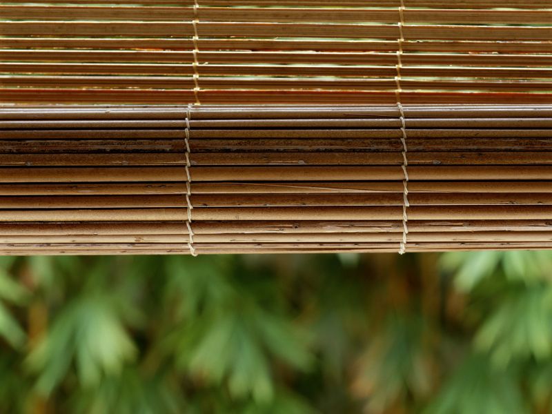 Persianas de bambú