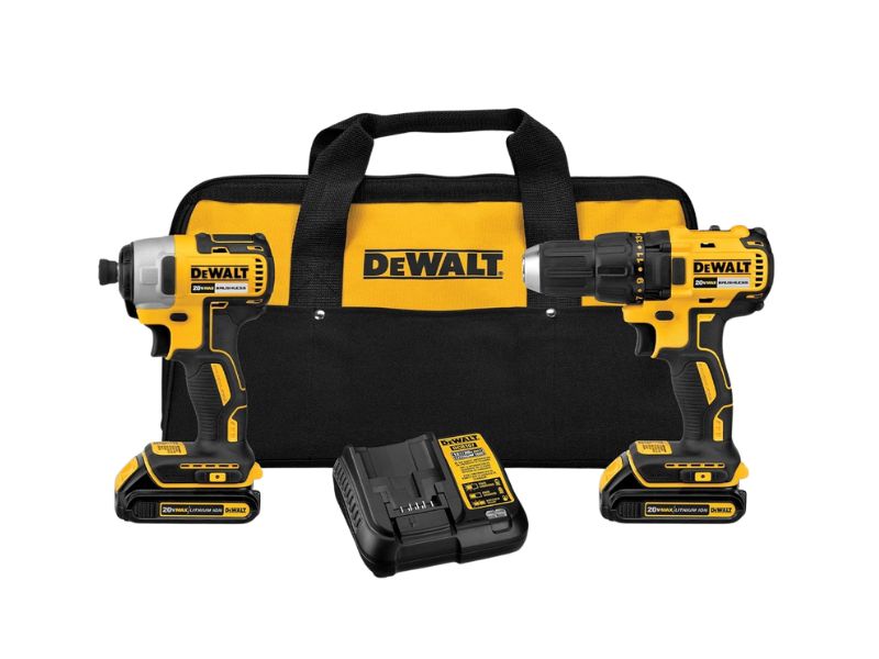 Taladro inalámbrico DEWALT máximo de 20 V