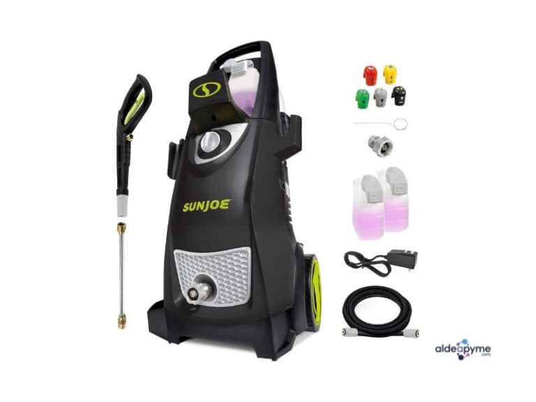 Hidrolavadora Sun Joe SPX3000: tu aliado verde para limpieza en exteriores completa.