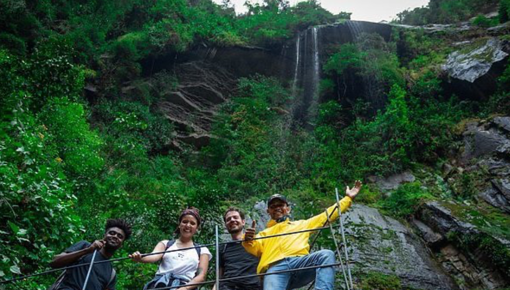 waterfall in Colombia