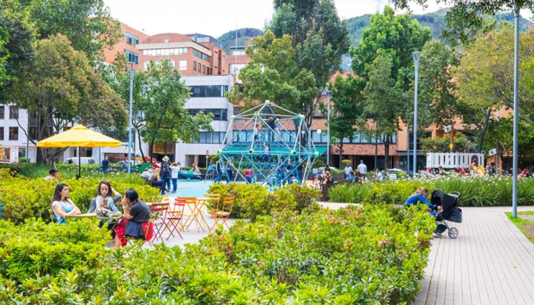 Parque de la 93 in Bogotá