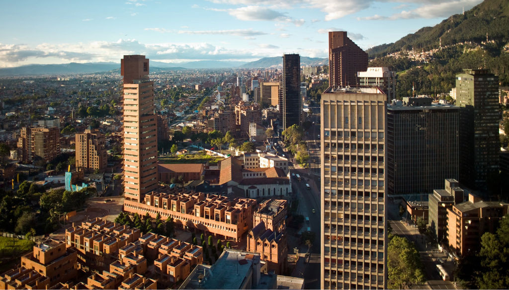 financial district Bogotá