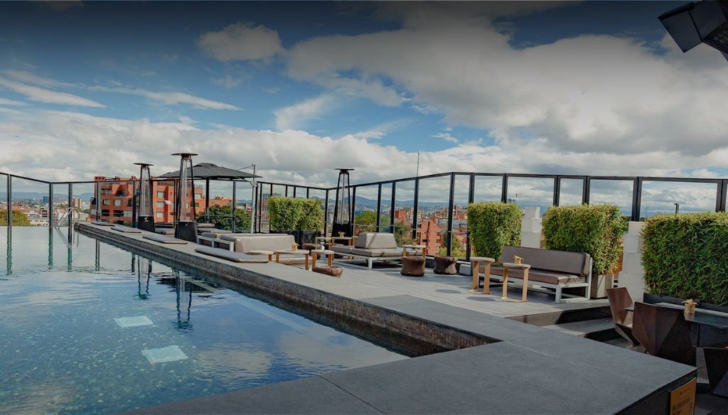 rooftop bars Bogotá