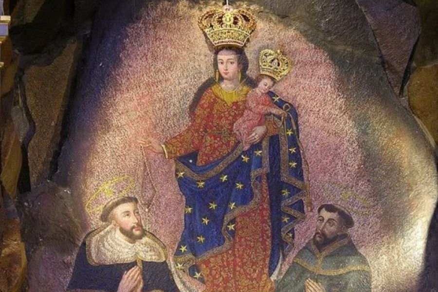 Milagros y Apariciones de la Virgen del Rosario en Las Lajas